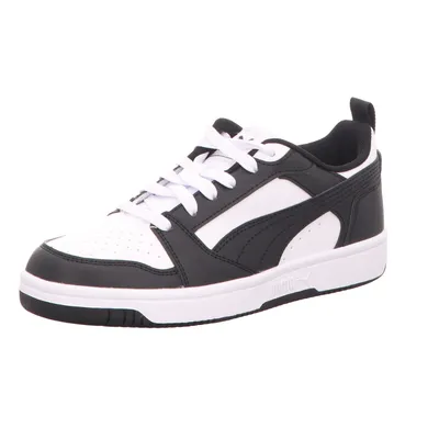 Produktbild von Puma Jungen-Sneaker Rebound V6 Lo Jr Schwarz-Weiß, Farbe:schwarz, UK Größe:4