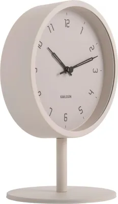 Produktbild von Karlsson - Tischuhr Stark - Grau - Ø15cm