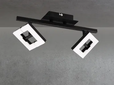 Produktbild von LED Deckenleuchte Spots schwenkbar Wandleuchte innen Eingangsbereich Treppenhaus