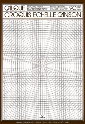 Image de Papier à dessin technique CANSON, DIN A4, 90/95 g/qm