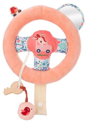 Produktbild von Lilliputiens - Spielzeuglenkrad Stella für Autositz und Kinderwagen