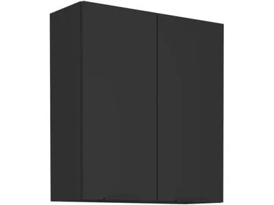 Produktbild von Hoher Hängeschrank SAJU - Breite 80 cm, schwarz