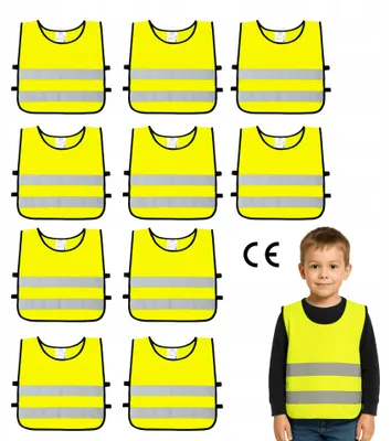 Produktbild von InSafe Warnweste für Kinder Vorschule 42x45cm
