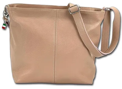 Immagine prodotto di Borsa a tracolla, borsa a spalla, rosa, in pelle, da donna, modello Florence, 13x29x20 cm, codice prodotto D3OTF829A