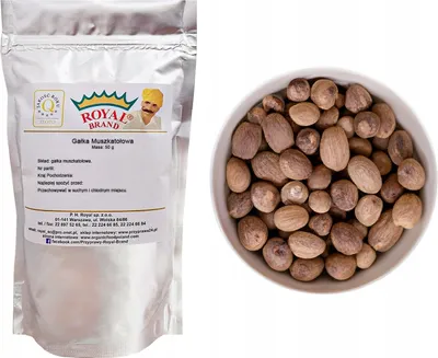 Obrázek produktu pro Muškátový Oříšek Cca 10 Kusů 50 G Celých Prémiových