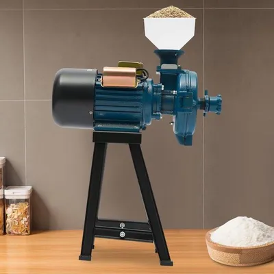 Image de Moulin électrique de 2200W avec un broyeur de maïs puissant et un concasseur de céréales pour l'alimentation animale
