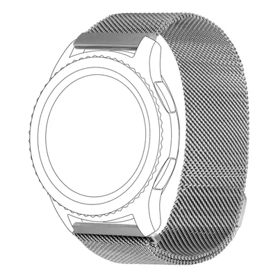 Produktbild von Topp 40-37-1905, Band, Smartwatch, Silber, Samsung, Samsung Galaxy Watch 46 mm Samsung Gear S3 frontier Samsung Gear S3, Netz