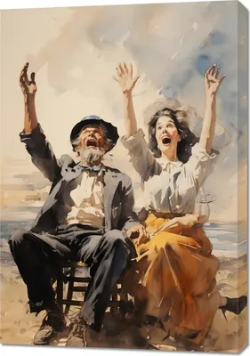 Produktbild von Bild 70x100cm Momente der Freude