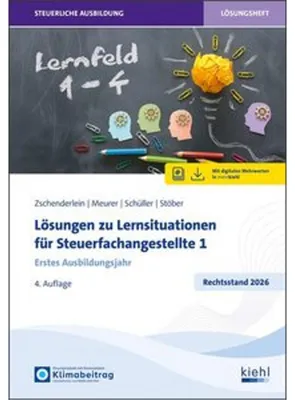 Produktbild von Lösungen zu Lernsituationen für Steuerfachangestellte 1