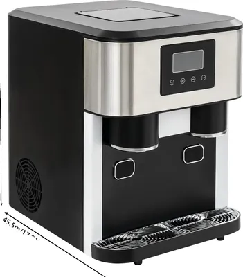 Produktbild von Eismaschine, 3-in-1-Funktionalität, schnelle Eisproduktion, schwarz, EU
