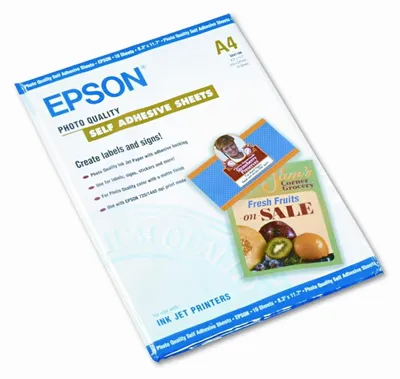 Produktbild von Epson Photo Quality Inkjet Paper A4,10 Bl,167 g selbstk. S 041106