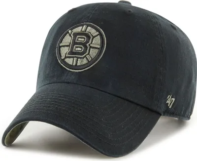 Zdjęcie produktu dla 47 Brand Relaxed Fit Cap - CLEAN UP Boston Bruins schwarz