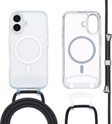 Produktbild von imoshion MagSafe Hülle mit abnehmbarem Band iPhone 16 - Transparent