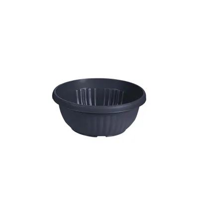 Produktbild von Greemotion Pflanzschale Harmonie aus Kunststoff, rund, Ø 35 cm in anthrazit