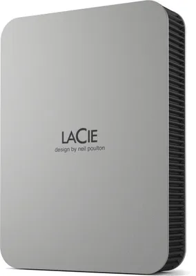 Image de LaCie Mobile Drive 5TB Moon Silver USB 3.2 Type C