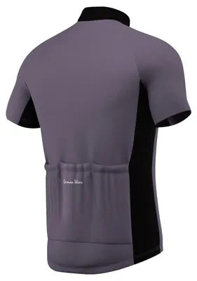 Produktbild von Trikot Radtrikot Fahrradtrikot Fahrrad Radler-Trikot Shirt, Größe:50/M, Farbe:Grau