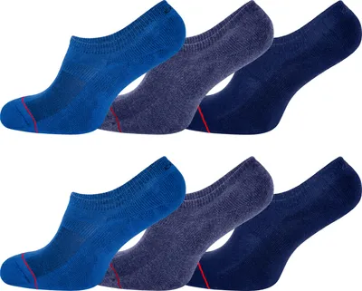 Produktbild von Wellness Füßlinge mit Frotteesohle, Uni ,6 Paar, blau Gr. 47-50