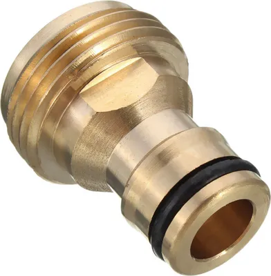 Immagine prodotto di connettore rapido per tubo da giardino in ottone da 3/4 di pollice Connettore per ugello a spruzzo per impianti di irrigazione
