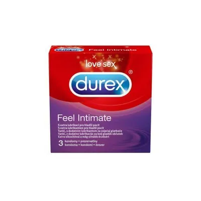 Zdjęcie produktu dla Durex Prezervative Feel Intimate 3 Ks
