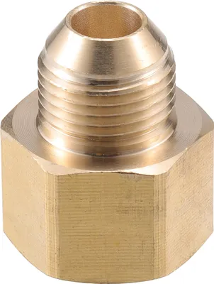 Produktbild von Hochdruckreiniger-Anschluss, M22x1.5 auf M18x1.5 männlicher und weiblicher Adapter aus Messing Schraubenschlauchanschluss Universal für Hochdruckreiniger Messing Kupferton