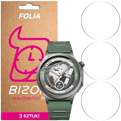 Produktbild von 3x Schutzfolie für den Bildschirm für OnePlus Watch 4, Bizon Watch HydroFlex