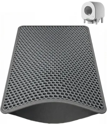 Produktbild von Gimars Katzenstreu Matte 60×45 cm – Doppelschicht Waben Katzenmatte Katzenklo, M
