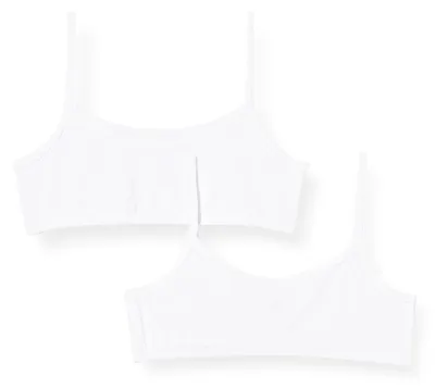 Produktbild von Schiesser Mädchen 2 Pack Bustier mit Spaghettiträger Größe 140 bis 176