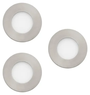 Image de Eglo Connect Set de 3 lampes LED encastrées Fueva-Z Ø 8,5 cm dimmable Smart Home