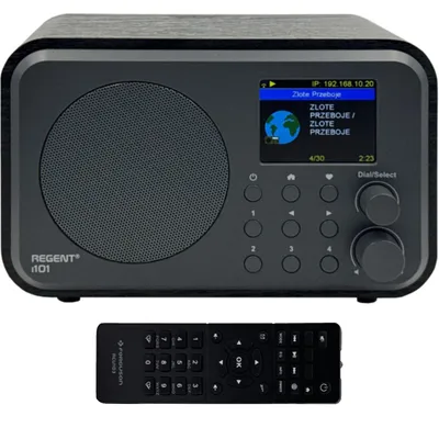 Produktbild von Ferguson Regent i101 Internetradio WLAN Radio mit Bluetooth FM/DAB/DAB+ Radio UKW, Radiowecker, Equalizer, Farbdisplay, USB, AUX IN, Line Out,UPnP Die