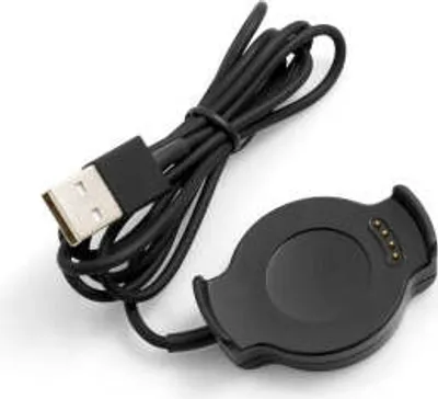 Produktbild von SYSTEM-S USB Dockingstation Ladegerät Ladestation Cradle Dock Ladekabel für Huawei Watch 2 in Schwarz