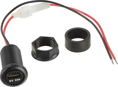 Zdjęcie produktu dla Adapter ładujący USB 12 V USB-A 5 V/2,1 A
