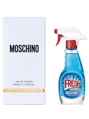 Produktbild von Moschino Fresh Couture, Frauen, 50 ml, Nicht nachfüllbare Flasche, Bergamotte, Mandarine, Canangabaum, Duftblüten, Pfingstrose, Himbeere, Ambrox, Patschuli, Holz