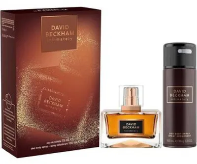 Obrázok produktu pre David Beckham Intimately Men 75 ml toaletná voda EDT a 150 ml dezodorant v spreji Deodorant