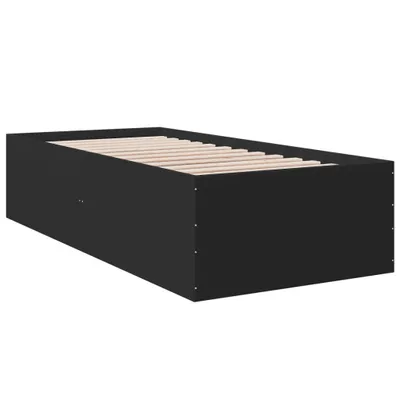 Produktbild von Bettgestell Schwarz 90x200 cm Holzwerkstoff