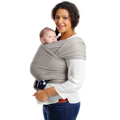 Produktbild von Babylonia Tricot-Slen Babytragetuch Organisch Hellgrau BDDTS 1 941