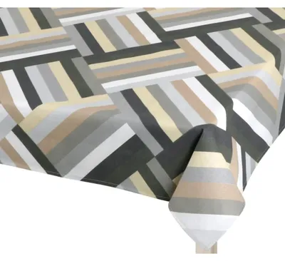 Immagine prodotto di Tovaglia ADÉLA - 100x100 cm - Grigio,Beige