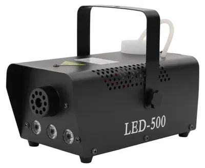 Obrázek produktu pro Disco & Party – mlhová mašina – 500 W – 3 RGB LED – automatický výstup mlhy – dálkové ovládání – 220 V AC – pódium & DJ