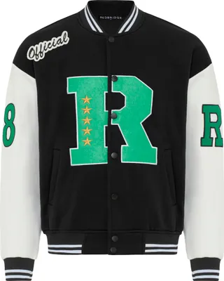 Produktbild von Red Bridge Herren Sweatjacke Collegejacke SchwarzEcru M