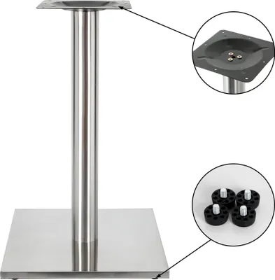 Immagine prodotto di Base tavolo 72 cm Piedino di supporto Gamba scrivania Base tavolo Slitta tavolo
