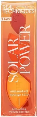 Image de Real Techniques Solar Power Sunsoaked Sponge Trio houbička na make-up