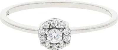 Produktbild von Ring Weißgold 333 Zirkonia JL39-07-0562 JuwelmaLux Größe 54