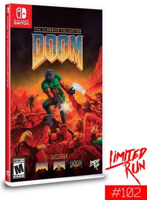 Zdjęcie produktu dla Limited Run Games DOOM: The Classics Collection, Switch, Nintendo Switch, od 17 lat, Nośnik fizyczny