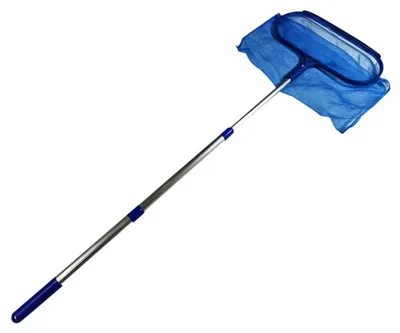 Immagine prodotto di Retino per piscina con asta telescopica, skimmer galleggiante, per la rimozione delle foglie, per vasche idromassaggio