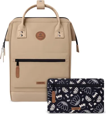 Zdjęcie produktu dla CABAIA plecak rekreacyjny Plecak z przegrodą na laptopa Adventurer Wodoodporny plecak z recyklingu 18L Fortaleza beżowy
