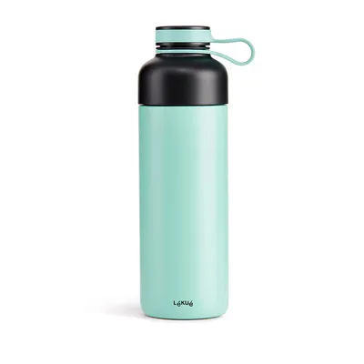 Produktbild von Lékué Edelstahl-Trinkflasche türkis, 500 ml
