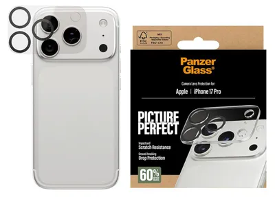 Productafbeelding van PanzerGlass PicturePerfect Camera Lens Protector voor de Apple iPhone 17 Pro - Transparant