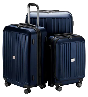 Produktbild von Hauptstadtkoffer - X-Berg - Koffer-Set Trolley Hartschale, TSA, 55 x 65 x 75 cm, 257 Liter, Dunkelblau matt