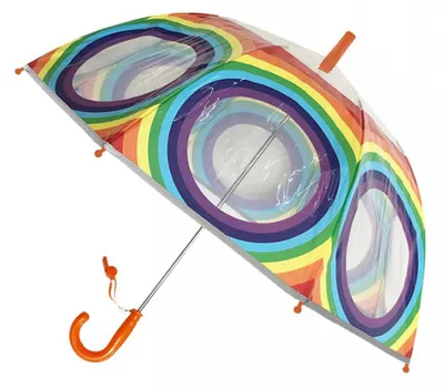 Imagen del producto de Paraguas para niños, diseño "Arcoíris Tiny" - 71 x 67 cm - Multicolor | de SMATI