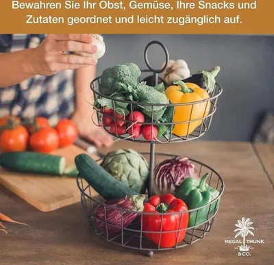 Obrázek produktu pro Moderní mísa na ovoce, 29 x 24 x 37 centimetrů