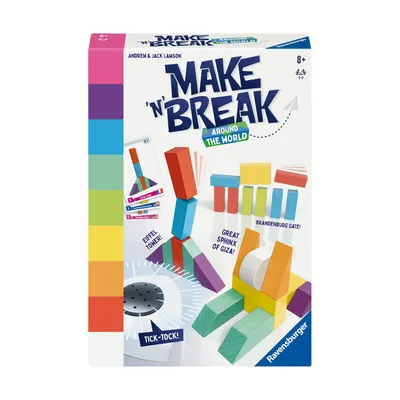 Obrázok produktu pre Ravensburger Make n Break - Around the World, Stolová hra, Jemná motorika (zručnosť), 8 rok / roky, 30 min